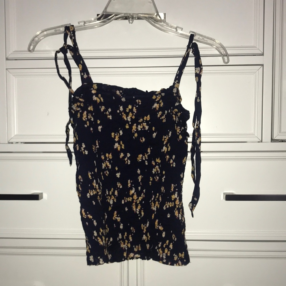 floral tank top